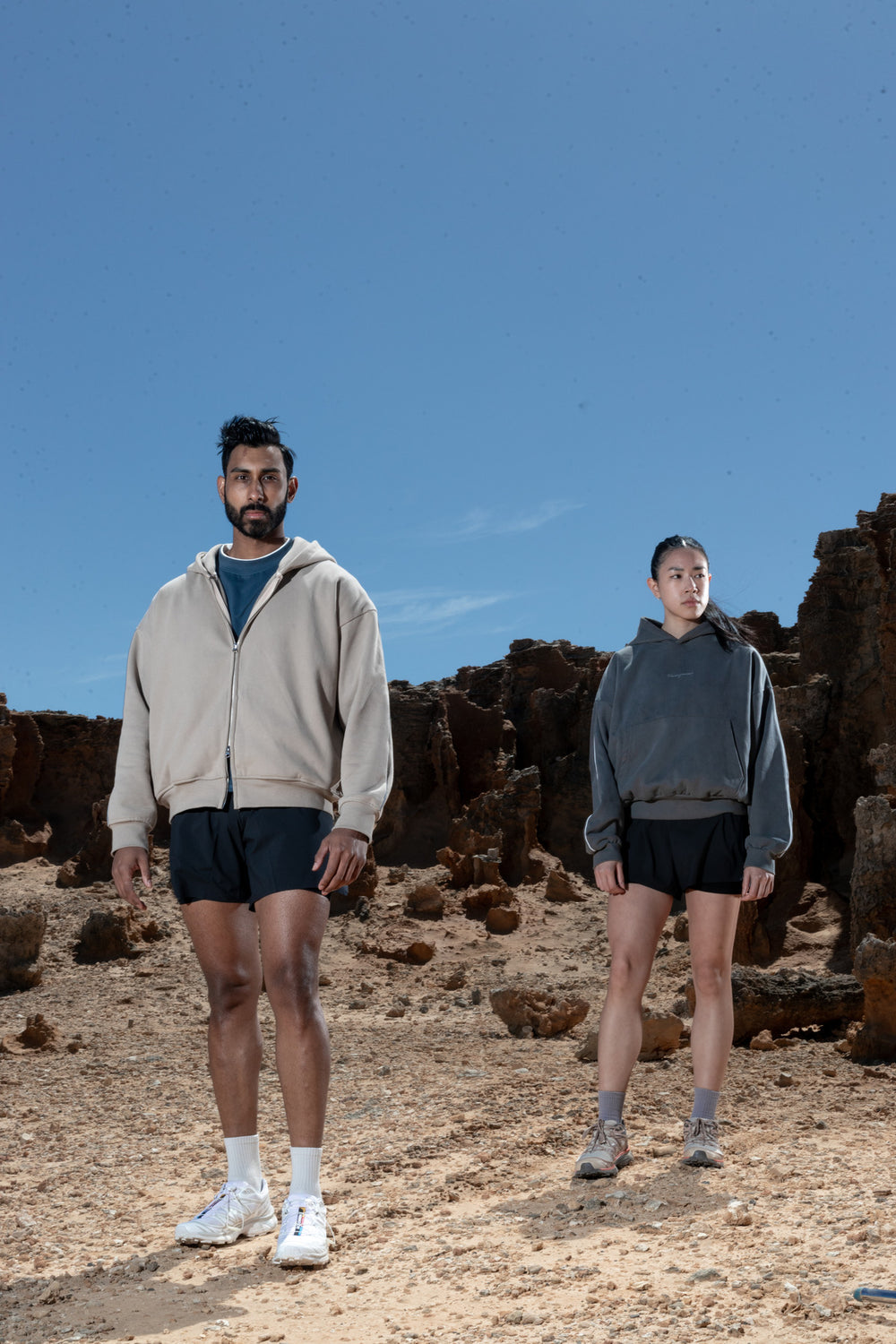 Sweat à capuche nuage