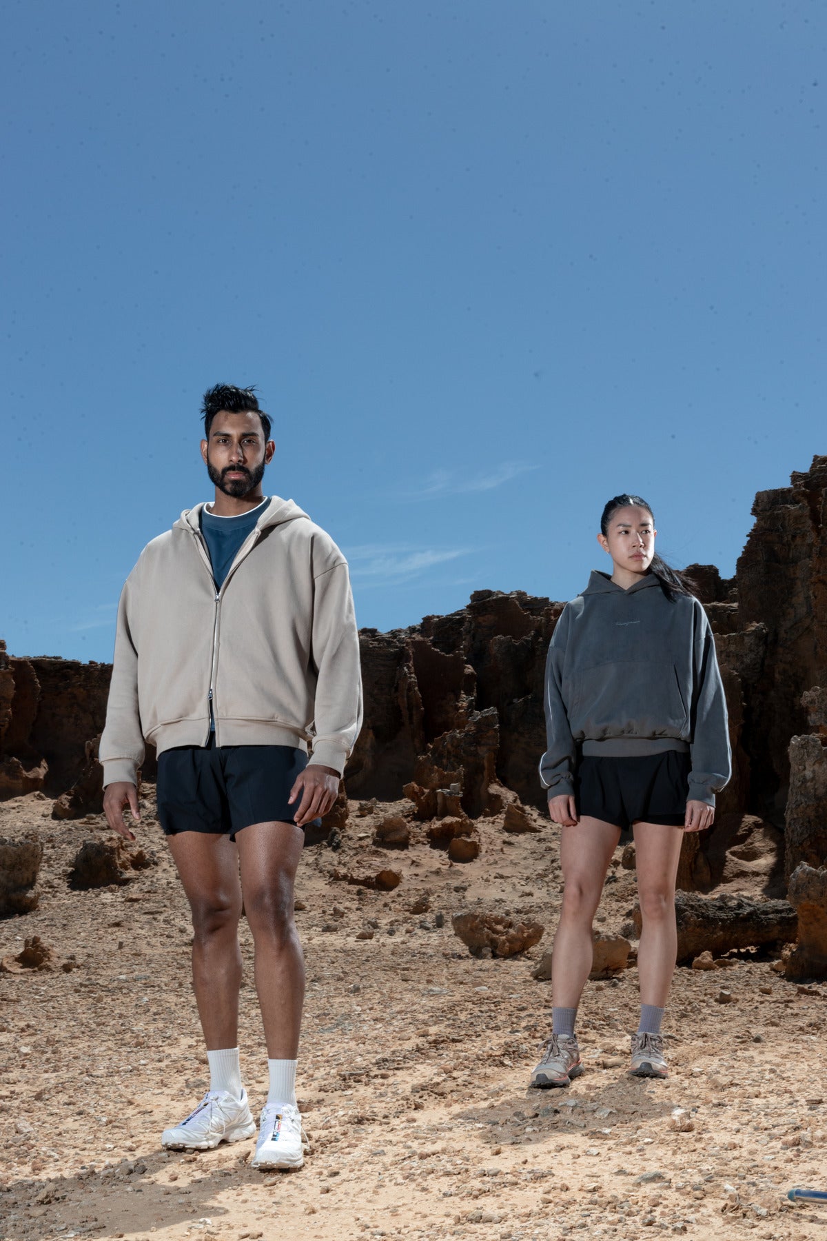 Sweat à capuche nuage